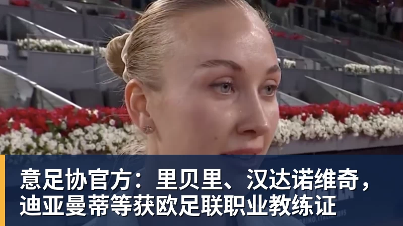 意足协官方:里贝里、汉达诺维奇,迪亚曼蒂等获欧足联职业教练证