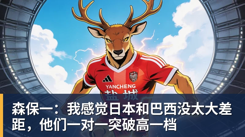 森保一:我感觉日本和巴西没太大差距,他们一对一突破高一档